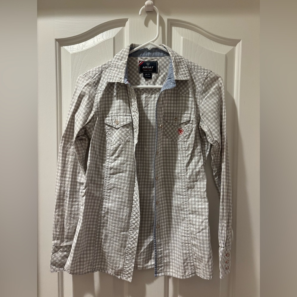 Ariat XS button down shirt